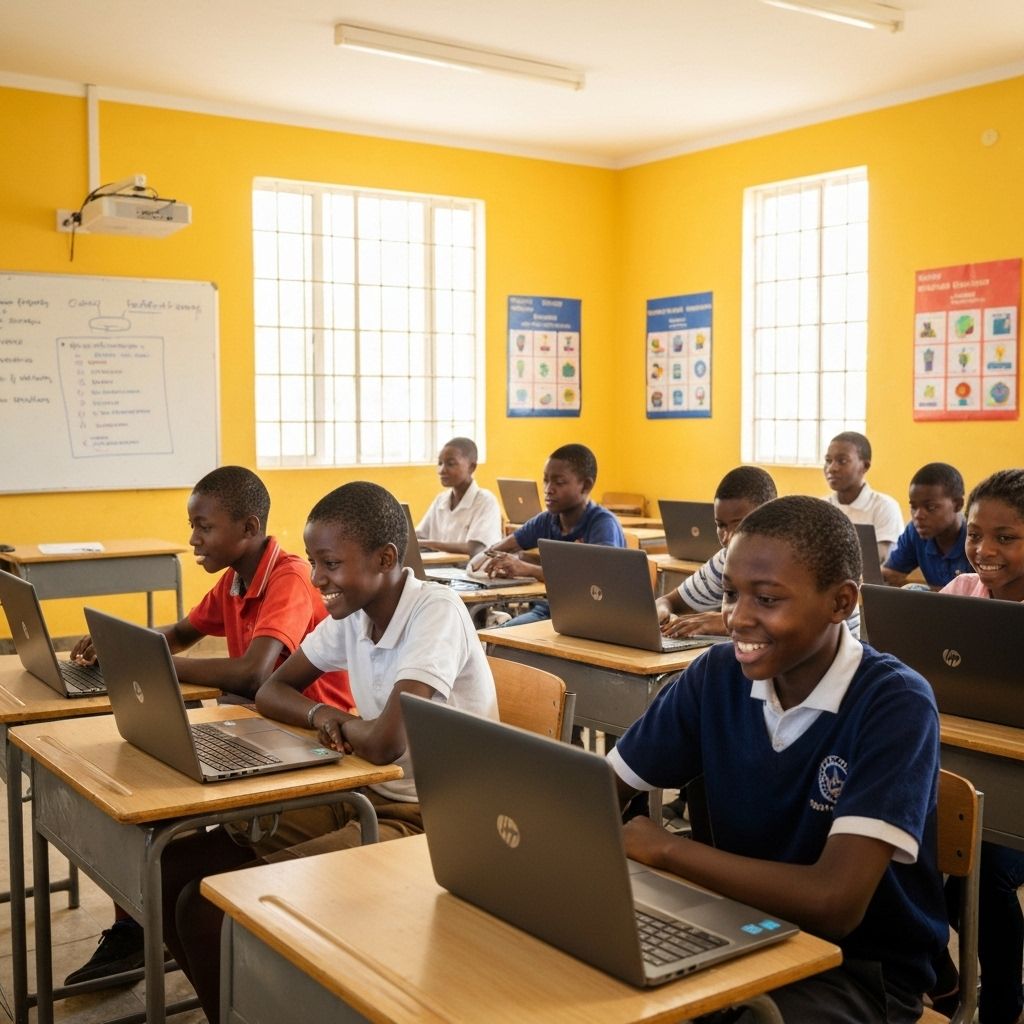 Students in our training program